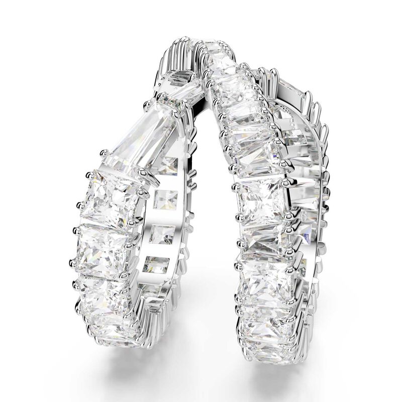Swarovski Hyperbola Ring - Silver Tone 60 image number 6
